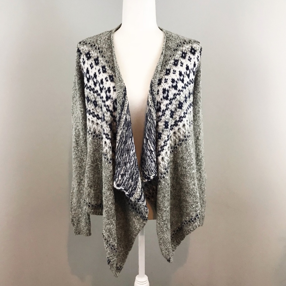 Abercrombie Kids Gray Open Cardigan